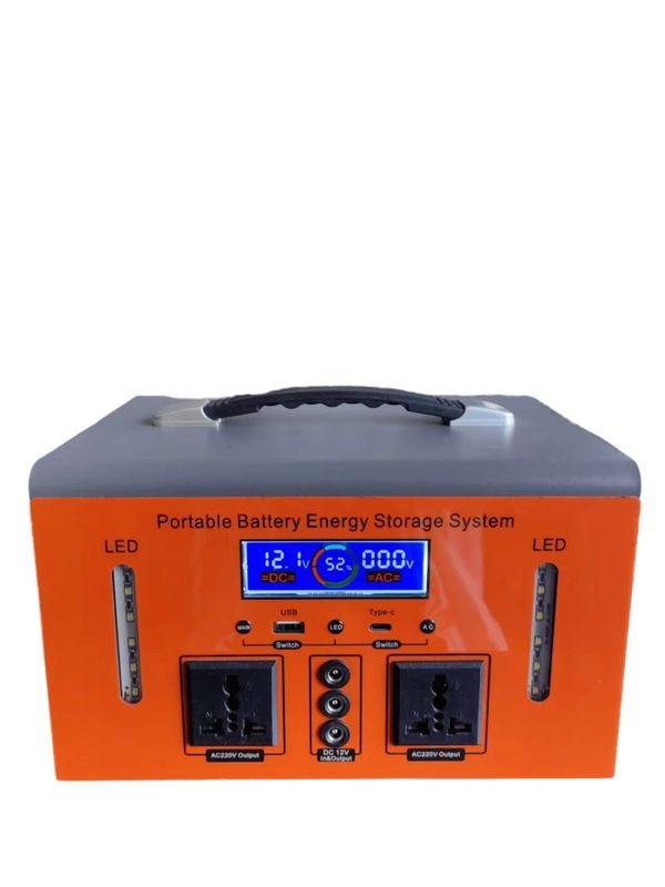 XT500 500W/110V/220V 야외 캠핑 충전기 DC 어댑터와 휴대용 발전소