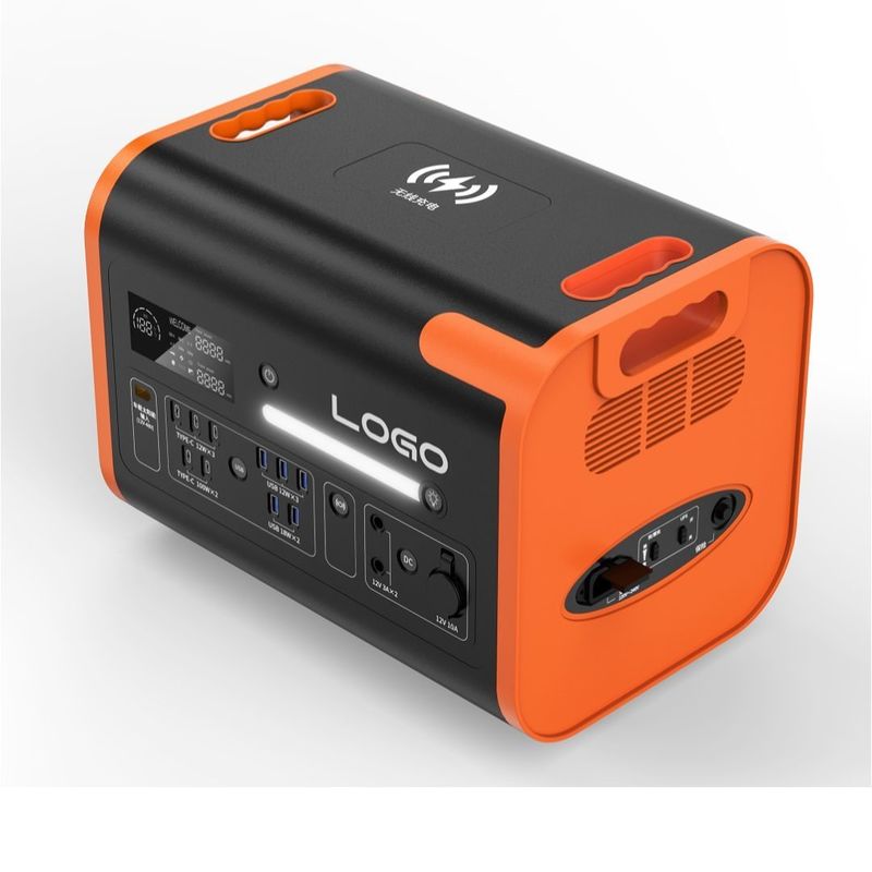 AT22 2400W/2048wh/110V/230V 태양광 발전소 야외 전력 솔루션