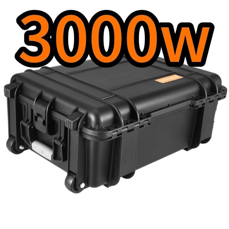 CE.Un38.3 인증을 가진 야외 배터리 3000W/62.5ah 휴대용 발전소