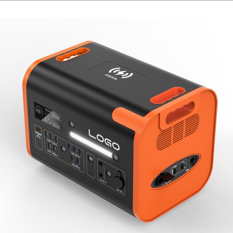1500W AC 충전 2400W/40ah 여행 휴대용 리?? 에너지 저장 태양광 발전소