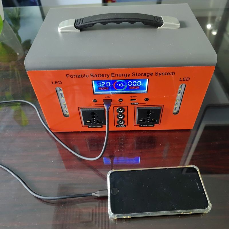 오피스 모바일 충전용 300W 등급 출력 전력 C형 5V/10W 휴대용 전력 발전소