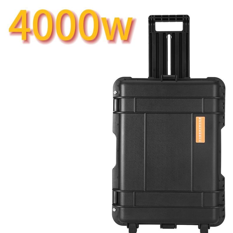4000W 재충전 가능한 백업 전원 공급 장치 야외 가정 및 RV 출력 소켓 모든 유형
